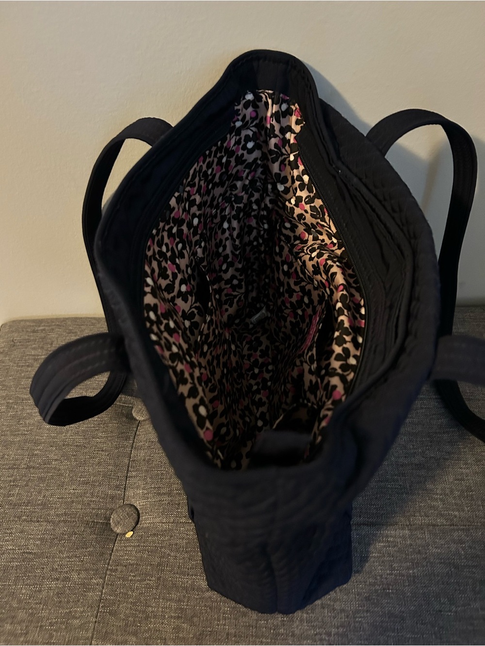 Vera Bradley Medium Tote Bag, Navy